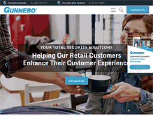 Tablet Screenshot of gunnebo.com.au